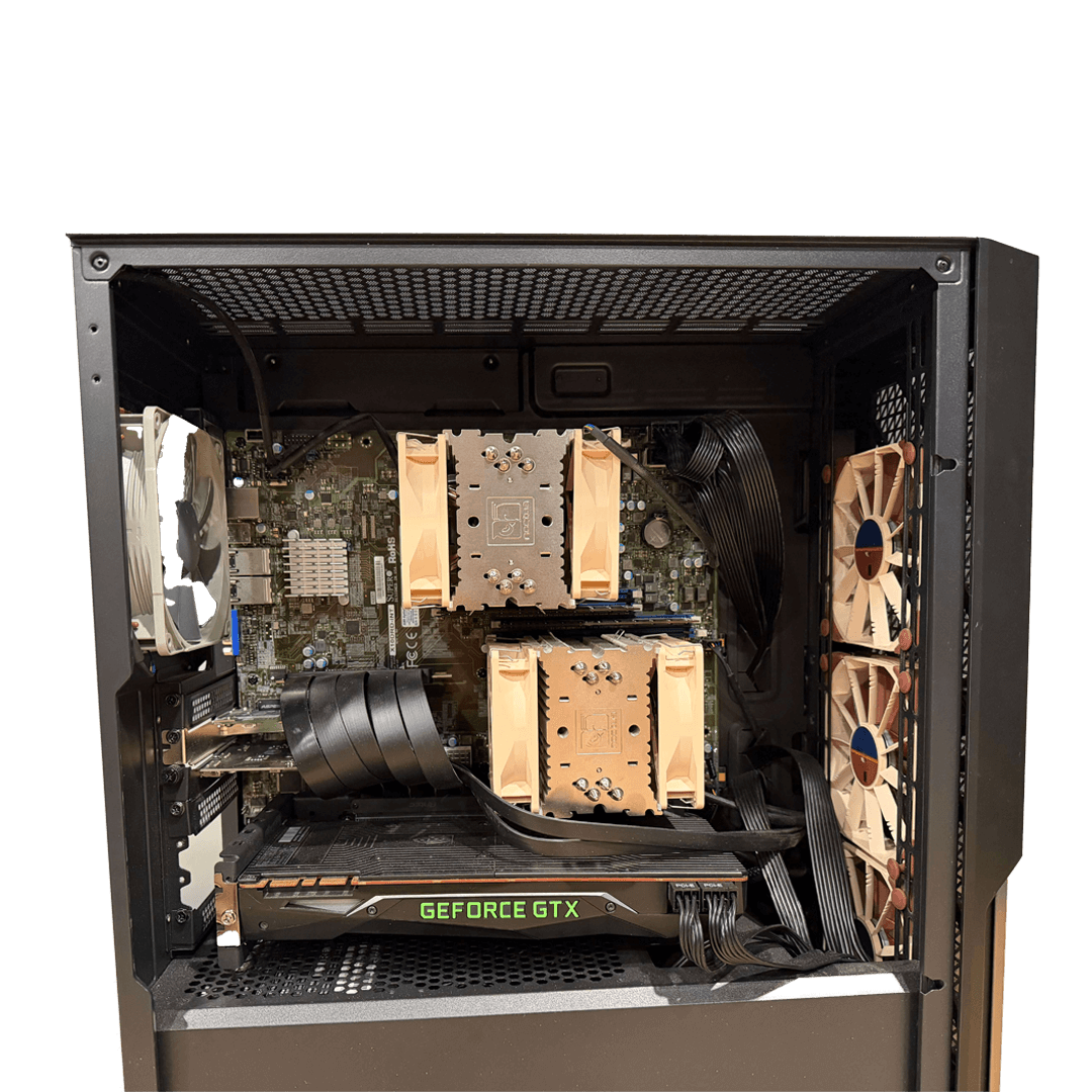 Rhino Server Build - Inside View